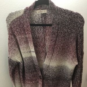 Hollister textured boyfriend cardigan